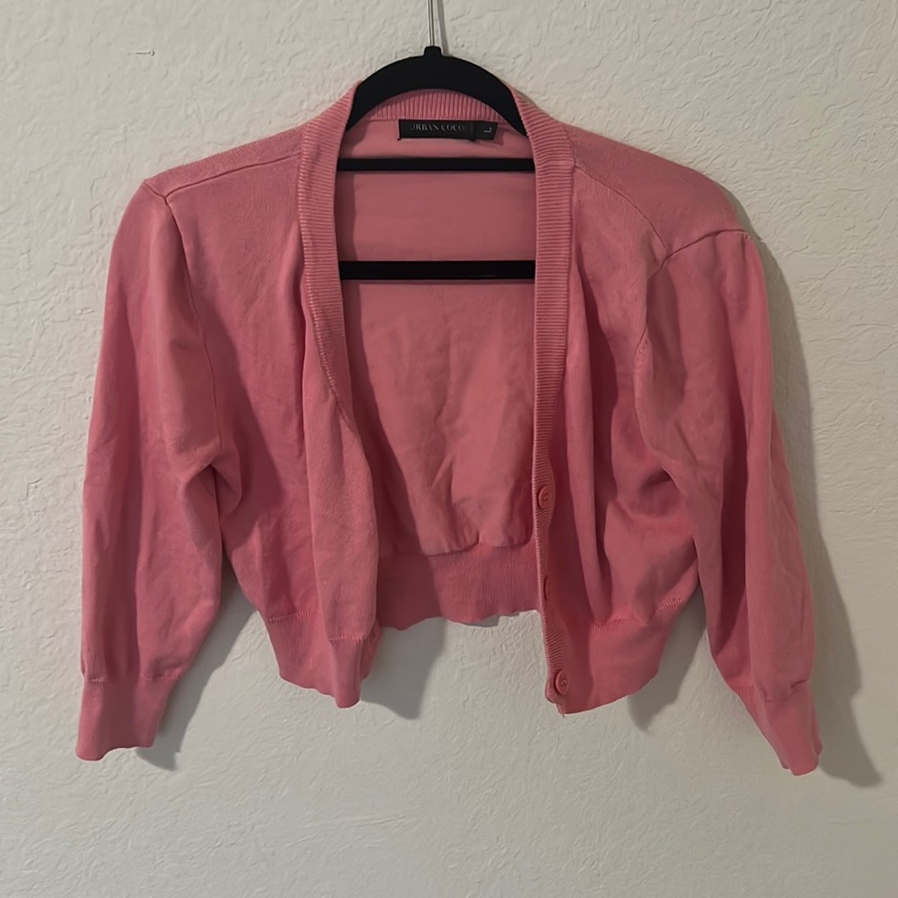 Pink Cardigan